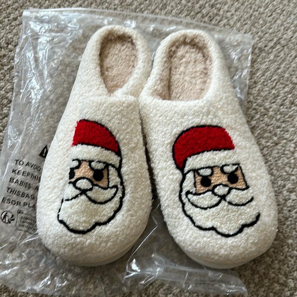 Santa slippers